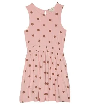 PEEK | Dot Knit Dress with Elastic Waist (Toddler/Little Kids/Big Kids),商家Zappos,价格¥85
