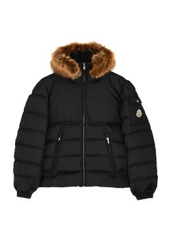 moncler kids, Moncler | KIDS New Byron faux fur-trimmed quilted shell jacket (12-14 years)商品图片 