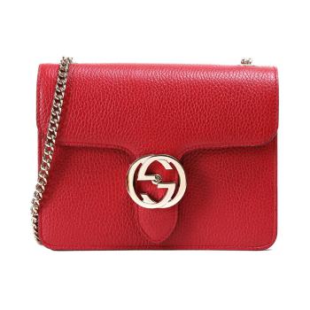 古驰链条包, Gucci | GUCCI 女士红色牛皮链条小号风琴包斜挎包 510304-CAO0G-6420商品图片 满$100享9.5折, 满折