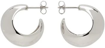 Isabel Marant | Silver Small Crescent Earrings,商家SSENSE CA,价格¥1413