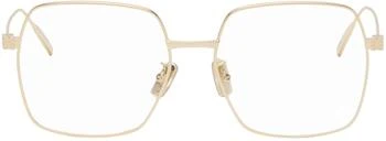 Givenchy | Gold Square Glasses 独家减免邮费