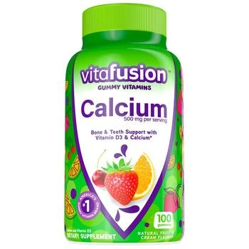 Vitafusion | Calcium Supplement Gummy Vitamins Fruit & Cream,商家Walgreens,价格¥125
