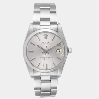 推荐Rolex Silver Stainless Steel Oysterdate 6694 Men's Wristwatch 35 mm商品
