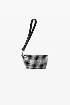 Alexander Wang | coin purse in crystal mesh,商家alexanderwang,价格¥2596