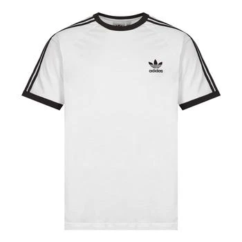 Adidas | adidas 3 Stripe T-Shirt - White 8折