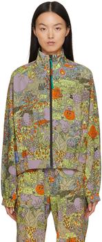Alexander McQueen | Multicolor Wide Graphic Track Jacket商品图片,独家减免邮费