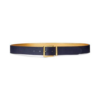 商品Ralph Lauren | Reversible Crosshatch Leather Belt,商家Macy's,价格¥445图片