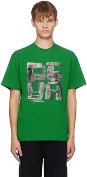 推荐Green Printed T-Shirt商品