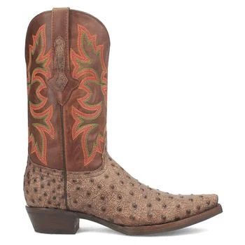 Dingo | Outlaw Embroidered Ostrich Print Snip Toe Cowboy Boots,商家SHOEBACCA,价格¥1108