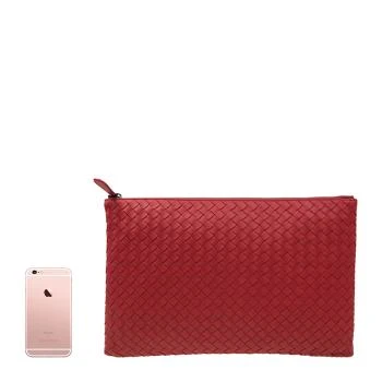 推荐Bottega Veneta 葆蝶家 女士红色手拿包 355261-V001O-6417商品