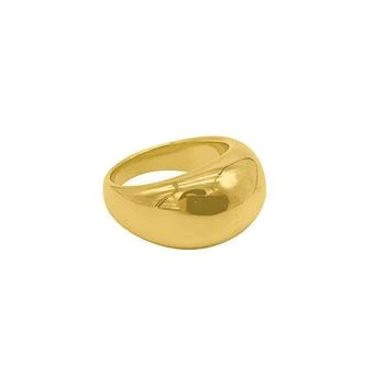 ADORNIA | 14K Gold Plated Dome Ring 独家减免邮费