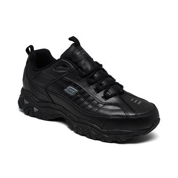 推荐Men's Soft Stride Fambli Wide-Width Slip Resistant Work Sneakers from Finish Line商品
