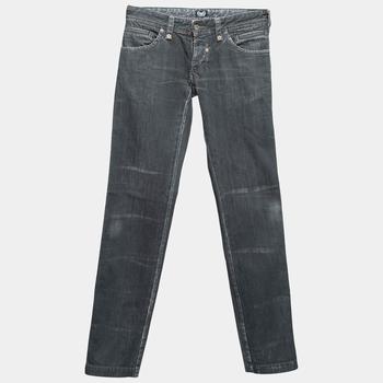推荐D&G Charcoal Grey Denim Low Rise Regular Fit Jeans Waist 30商品