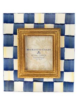 商品MacKenzie-Childs | Royal Check Frame,商家Saks Fifth Avenue,价格¥845图片