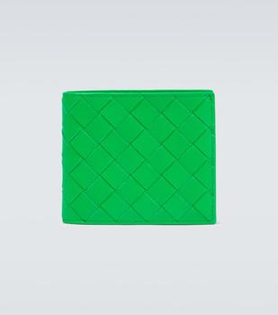 Bottega Veneta | 双折皮革钱包商品图片,