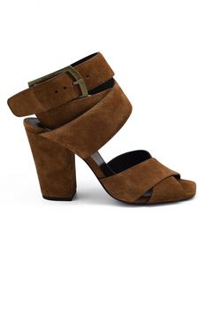 圣罗兰鞋女鞋, Yves Saint Laurent | Crossover strap sandals - Shoe size: 36商品图片 6.6折