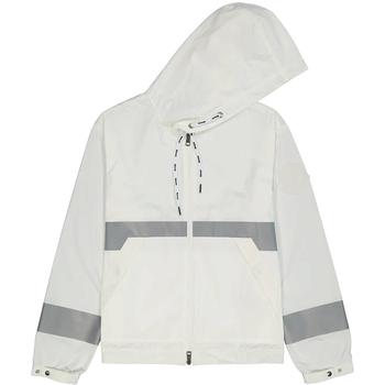 推荐Moncler Adour Hooded Techno Jacket In White, Brand Size 2 (Medium)商品