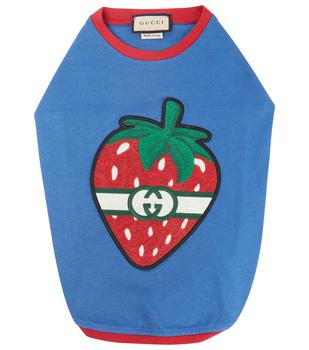 Gucci | Exclusive to Mytheresa – Strawberry jersey dog coat商品图片,