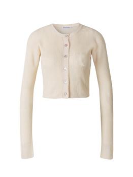 艾克妮, Acne Studios | Acne Studios Distressed Ribbed Knit Cardigan商品图片 5.2折起