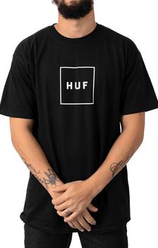 HUF | Essentials Box Logo T-Shirt - Black商品图片,7.2折