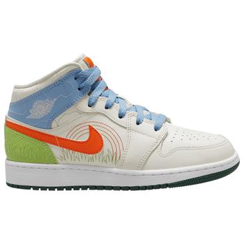aj32, Jordan | Jordan AJ 1 Mid SE - Boys' Grade School商品图片 
