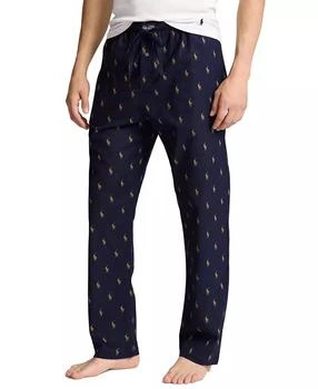 Ralph Lauren | Men's Flannel Pony-Print Pajama Pants,商家Macy's,价格¥283