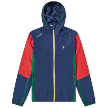 推荐Polo Ralph Lauren Colour Block Hooded Windbreaker商品