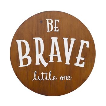 推荐NoJo "Be Brave Little One" Wood Nursery Wall Décor商品