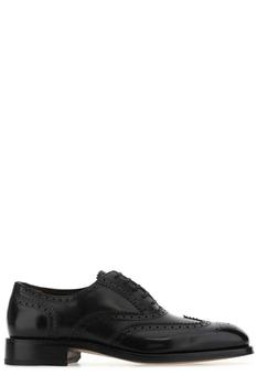 菲拉格慕男鞋男鞋, Salvatore Ferragamo | Salvatore Ferragamo Slip-On Lace-Up Shoes商品图片 4.7折