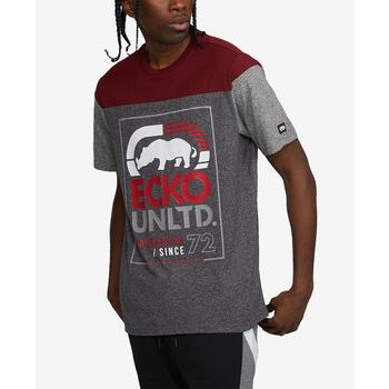 加拿大Ecko Unltd, Ecko Unltd | Men's Short Sleeves Double Down Graphic T-shirt商品图片 满$99享7.5折, 满折