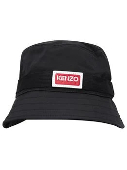 Kenzo | Kenzo Jungle Logo Patch Bucket Hat 4.1折起, 独家减免邮费