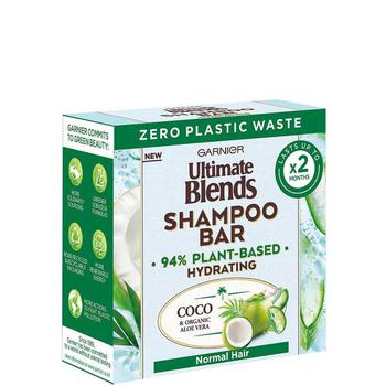 Garnier好不好, Garnier | Garnier Ultimate Blends Coconut Hydrating Shampoo Bar with Aloe Vera for Normal Hair 60g商品图片 8折