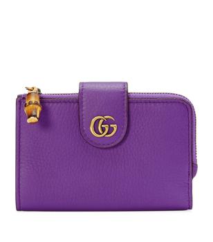 Gucci | Leather Double G Bifold Wallet商品图片,