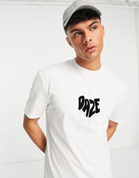 推荐River Island daze print t-shirt in white商品