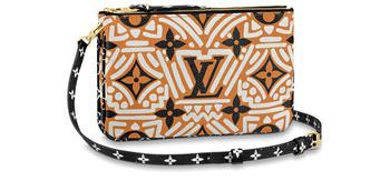 lv女包, Louis Vuitton | LV CRAFTY DOUBLE ZIP POCHETTE 链条包商品图片 额外9.5折, 额外九五折