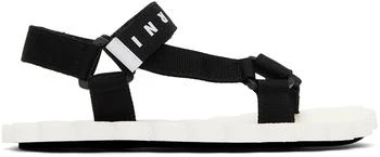 Marni | Kids Black Trekking Sandals 3.1折
