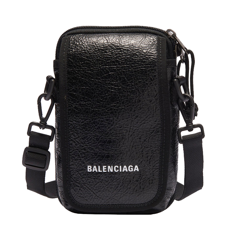 推荐Balenciaga/巴黎世家 秋冬新款EXPLORER系列 男士黑色Arena小羊皮斜挎包593329DB9C51000商品