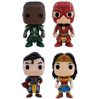 Funko | Heroes Pop Imperial Palace the Lantern, the Flash, Superman and Wonder Woman 4 Piece Collectors Set 