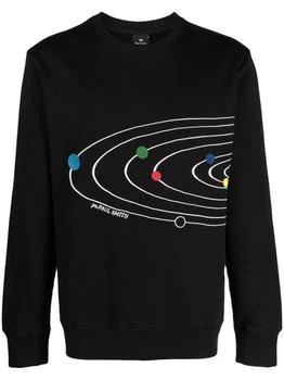 推荐PS PAUL SMITH - Solar System Cotton Sweatshirt商品