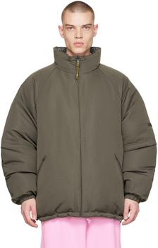 Acne Studios | Brown Reversible Down Jacket商品图片,独家减免邮费