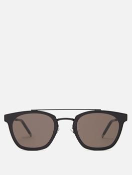 圣罗兰小金条, Yves Saint Laurent | Top-bar round metal sunglasses商品图片 