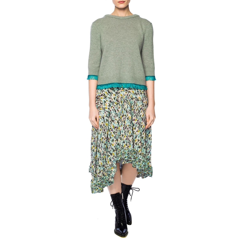 chloe c推荐, Chloé | CHLOE' 女士浅灰色毛衣 C18AMP01-500-037商品图片 独家减免邮费