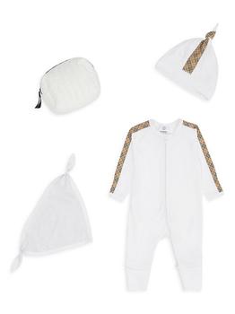 推荐Baby's 3-Piece Check Trim Gift Set商品