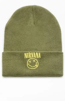 PacSun | Nirvana Smiley Face Beanie 4.1折×额外7.5折, 额外七五折