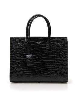 圣罗兰小金条, Yves Saint Laurent | Saint Laurent Croc Effect Small Sac De Jour Tote Bag商品图片 9.5折