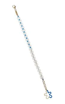 推荐Bea Bongiasca - Beaded 9K Gold Crystal Bracelet - Blue - OS - Moda Operandi - Gifts For Her商品