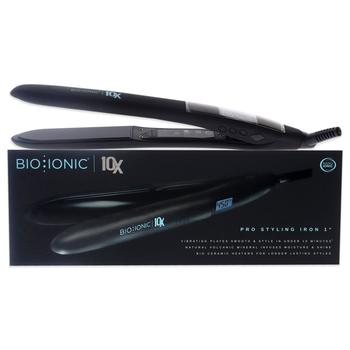 商品10x Pro Styling Iron - Black Z-FGTST-10X by Bio Ionic for Women - 1 Inch Flat Iron图片