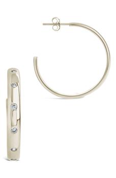 Sterling Forever | Everlee CZ Hoop Earrings商品图片,2.9折