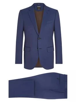 Zegna | Centoventimila Wool Suit,商家Saks Fifth Avenue,价格¥49433