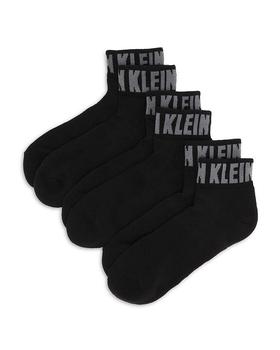 商品Calvin Klein | Men's Cushioned Logo Quarter Socks, Pack of 3,商家Bloomingdale's,价格¥54图片